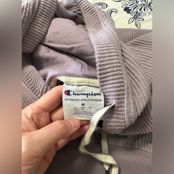 Champion Ribbed Hoodie - Picture 4 of 4